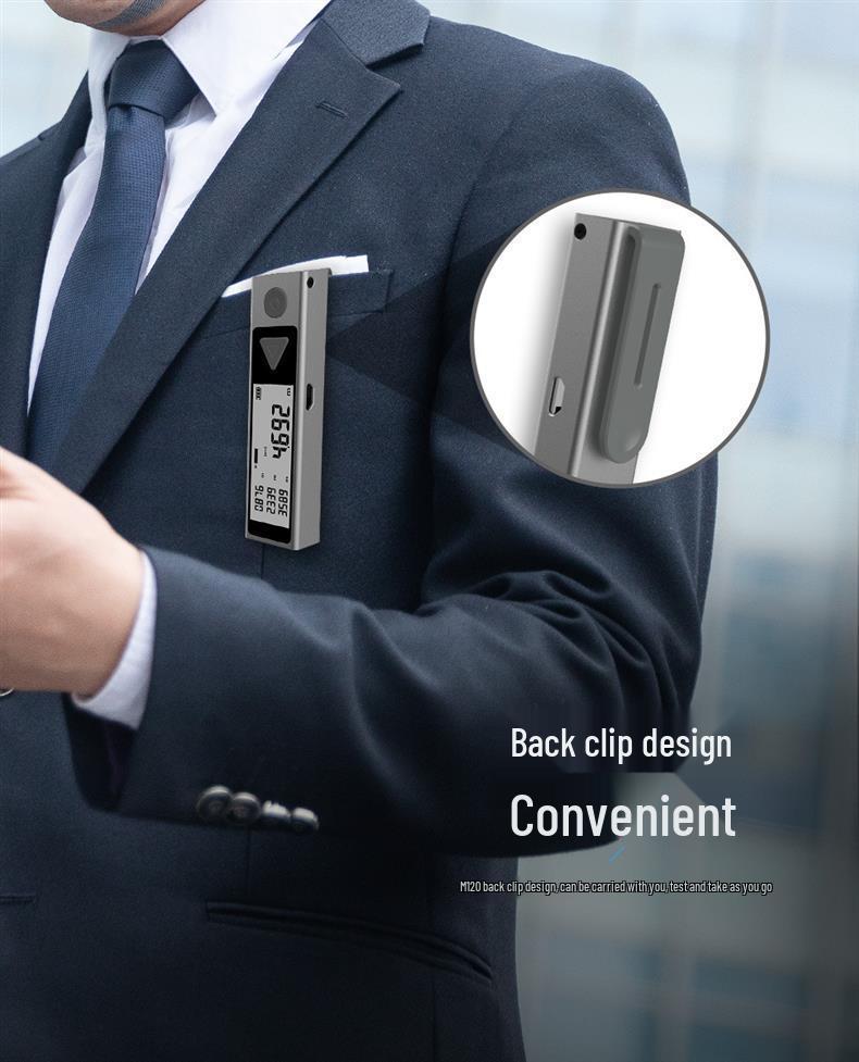 MiLESEEY Laser Rangefinder Mini Infrared Measuring Tool