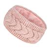 Wide Headbands Fleece Hair Accessories Women Cable Knitted Warm Turban Headwrap Thick Chunky Ear Warmer Crochet Hairbands Bandanas Hair Accessories