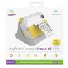 myFirst Camera Insta Wi: 3-in-1 Home Digital Camera, Photo Printer, and Label Printer | Image Editing with Dedicated App | Inkless (Yellow)