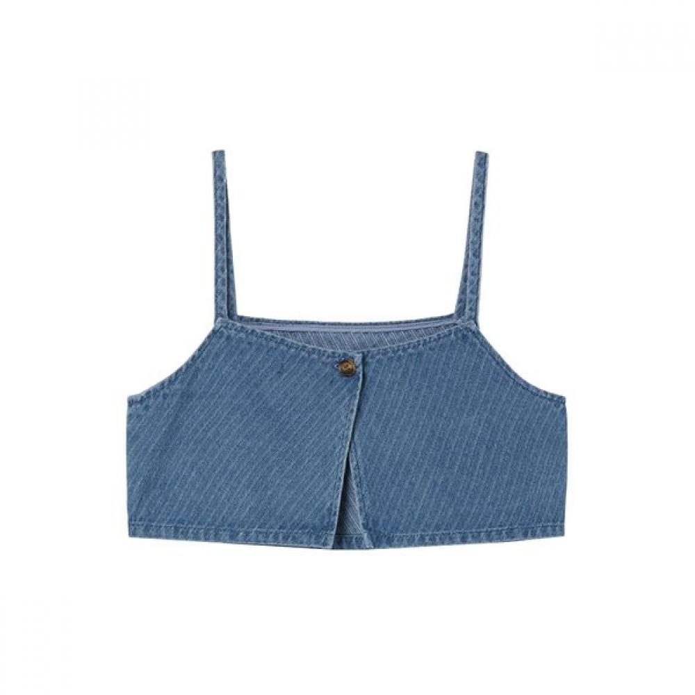 LAP Pattern Bustier Back Button Blouse As1db262