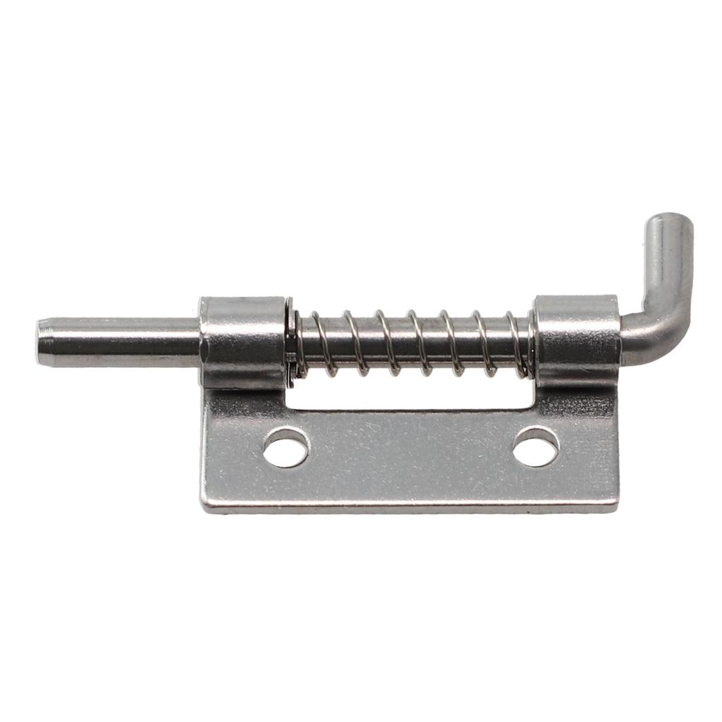 2Pcs Latch Tone Door Cabinet Hinges Door Bolts Spring Loaded Latches Door Cabinet Hinges Hardware Security Bolt
