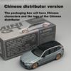 MINIGT 864 Metallic grey BMW M3 Competition Touring Brooklyn 1:64 alloy car Model