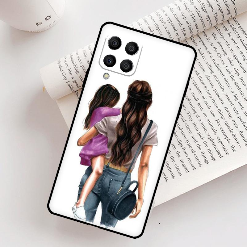 Mom and Daughter Case For Samsung Galaxy M21 M31 M13 M33 M53 M15 M35 M55 M16 M36 M56 M12 M32 M52 M14 M34 M54