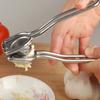 Garlic Press Effortlessly Manual Ginger Crusher Stainless Steel Garlic Ginger Masher for Home Kitchen