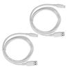 2pcs 1M Charging Data Cable USB Transmission Line Wear Resistant for Android Mobile Phone