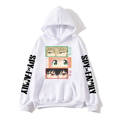 Anya Spy x Family Print Hoodies Loid Yor Anime Manga Männer/Frauen Sweatshirts Mode Übergroße Hoodie Harajuku Pullover Kleidung