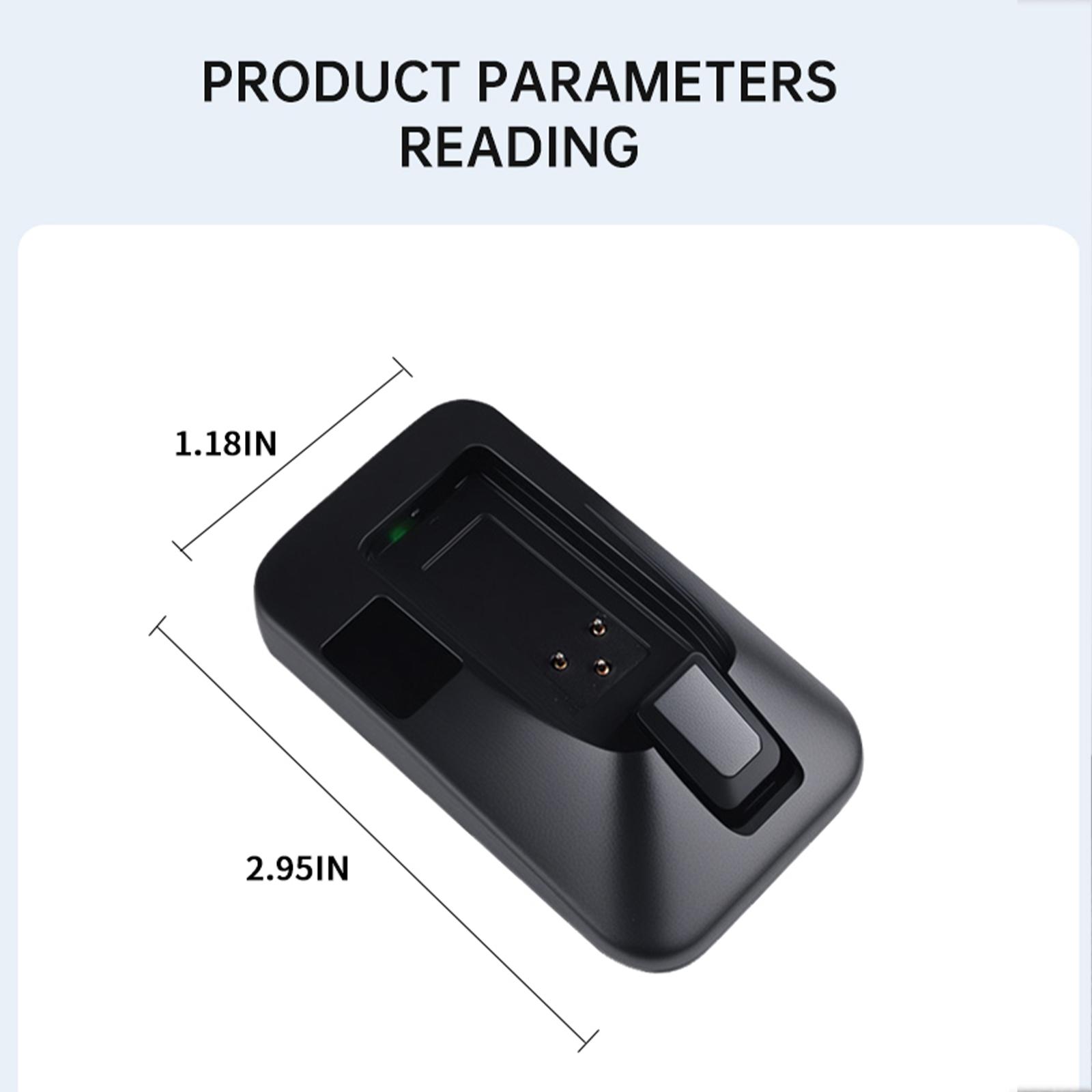 

Bike Battery Charger Electronic Transmission Battery Charger for SRAM RED Etap/Etap AXS/XX1 Eagle AXS/X01 Bicycle Derailleur чёрный