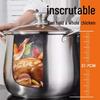 Sule Stainless Steel Stockpot with Steamer