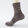 5 Pairs of Men's Autumn and Winter Thickened Warm New Pure Color National Wind Rabbit Wool Socks