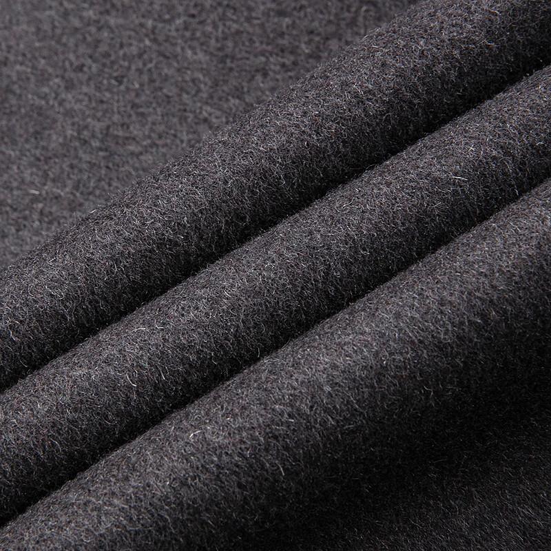 FAPAI Men's 88% Merino Wool & Silk Blend Overcoat