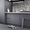 Shiny Black DIY Self Adhesive Kitchen Cabinets Wallpaper Waterproof Wall Stickers Vinyl Contact Paper Renovation Home Decor Film