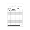 Equipment and Facility Inspection Card
