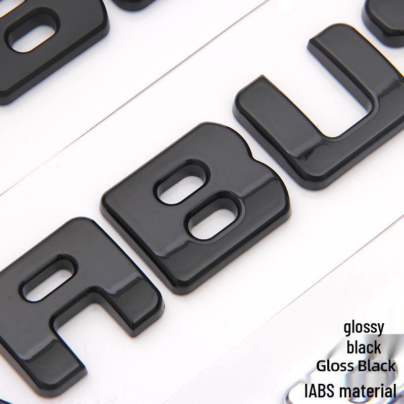 Emblemă Auto BRABUS Logo Englez Autocolant Decorativ Portbagaj Spate