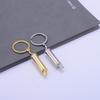 Creative Metal Exhaust Pipe Keychain - Car Accessories & Gifts
