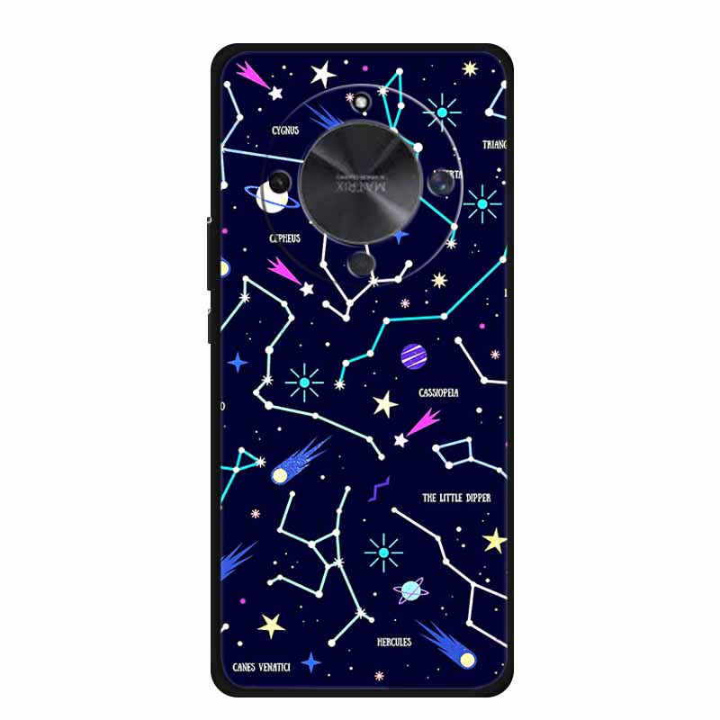 For Honor X70 MTN-AN00 5G Phone Case Shockproof Black Soft Silicone TPU Back Cover For Honor X 70 X70 Cases HonorX70 6.79" Coque