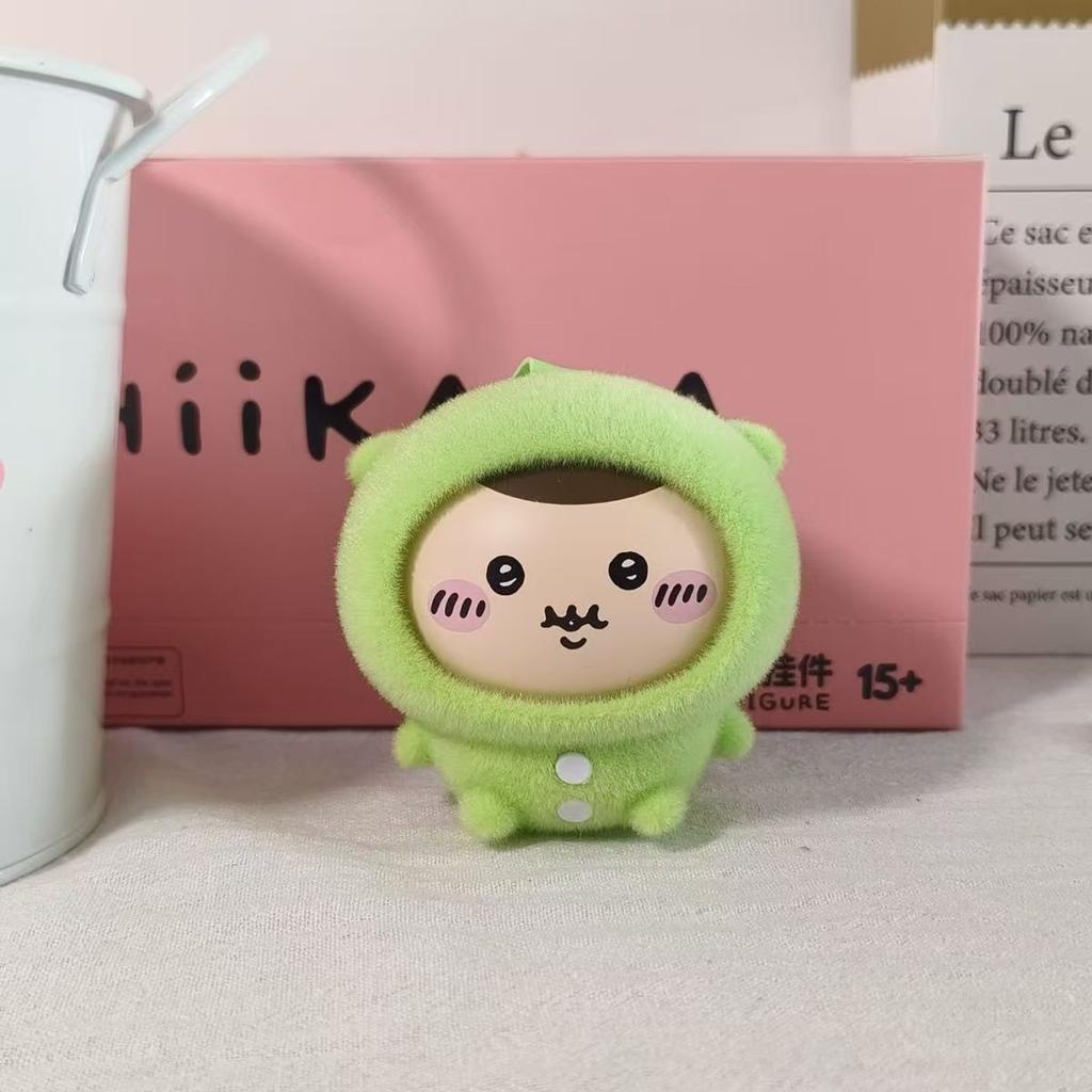 Trendy Toy Chiikawa Pajama Series Face Change Hachiware Pendant Cute Funny Face Changeable Ornaments Toys Usaqi Friends Gift