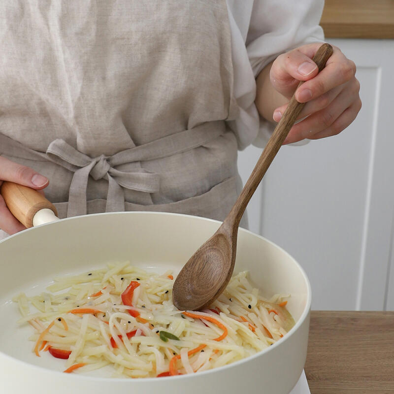 Wood Stir-frying Spoon S