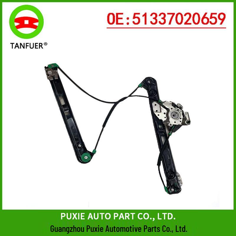 

Front Left Window Regulator for BMW E46 318, Part 51337020659 Yes чёрный