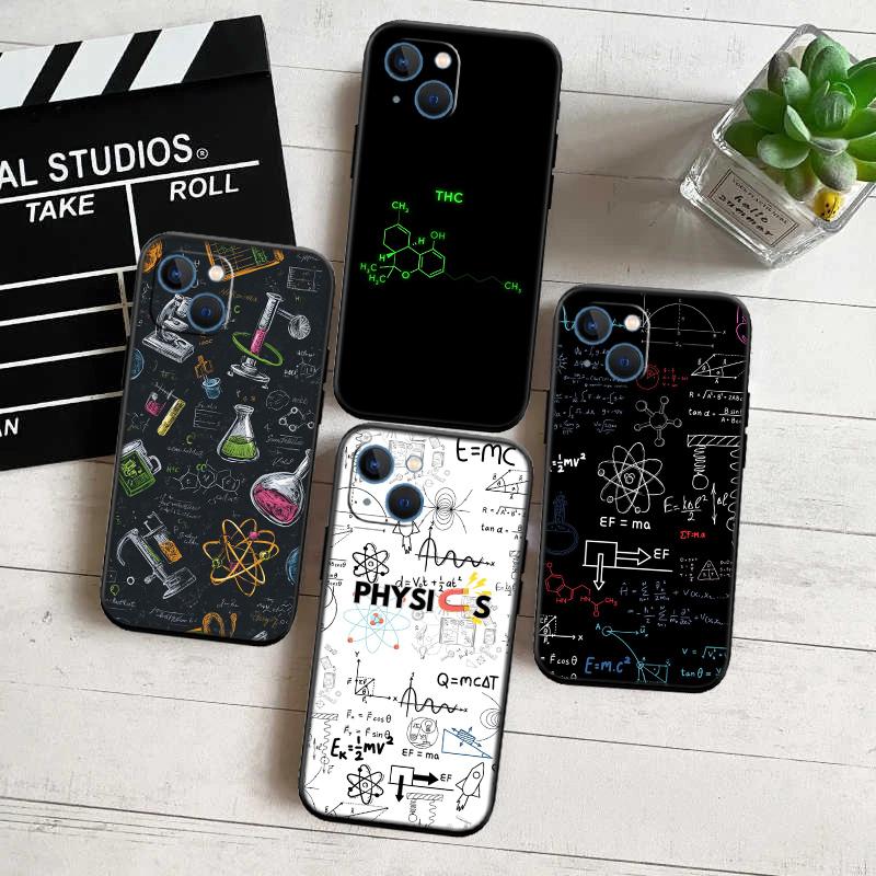 Chemical Maths Equation Formula Shell Case for Samsung Note 10 20 S23 S24 S25 Ultra FE Plus Edge Lite A02S A35 A07 A17