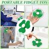 Koniczyna Odstresowująca Zabawka Sensoryczna Fidget Spinner Ergonomiczna Przenośna Podróżna Antystresowa 3 Tekstury Masaż Koniczyna Spinner Zabawka Dekompresyjna
