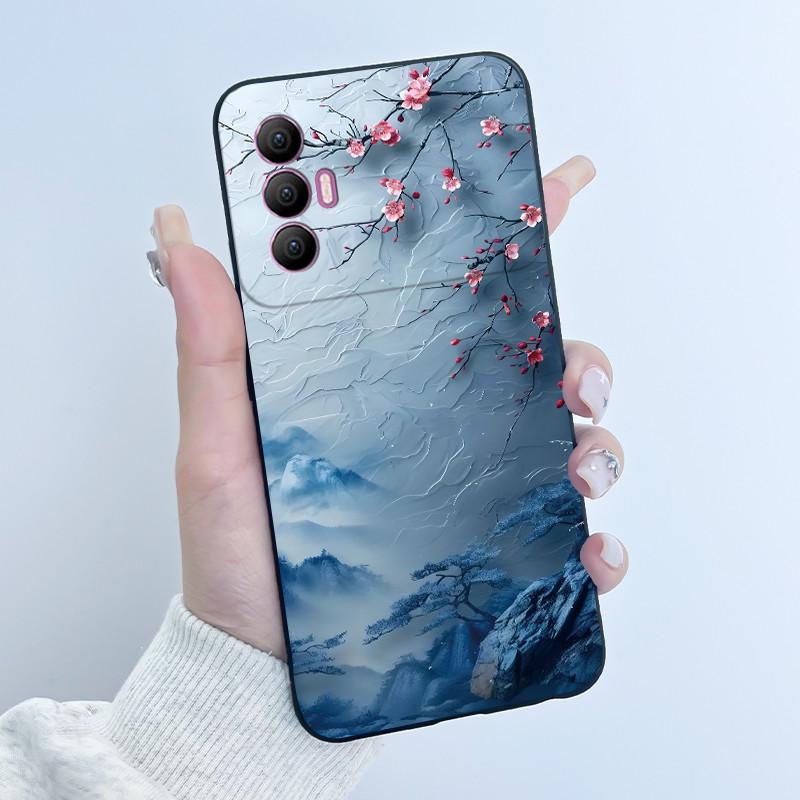 Cute Case For Tecno Spark 8 Pro Funda Capa Printing Shell Protective Cover Soft Silicone Cartoon Phone Casing Coque