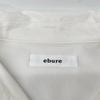 ebure White cotton twill shirt dress dress 36 whiteUsed