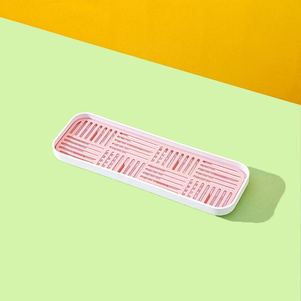 Double Layer Dish Drainer Detachable Cutlery Drying Tray New Tableware Drain Tray