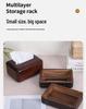 Wooden Tissue Box Holder: Eco-Friendly Design for Living Room, Coffee Table, or Office Desk