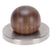 Wooden Handle Mini Coffee Tamper 5.28cm/2.08in Coffee Ground Press Portable Coffee Tamper  For Home