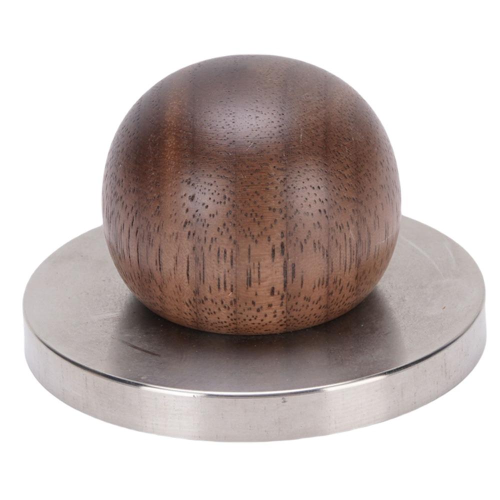 Wooden Handle Mini Coffee Tamper 5.28cm/2.08in Coffee Ground Press Portable Coffee Tamper For Home