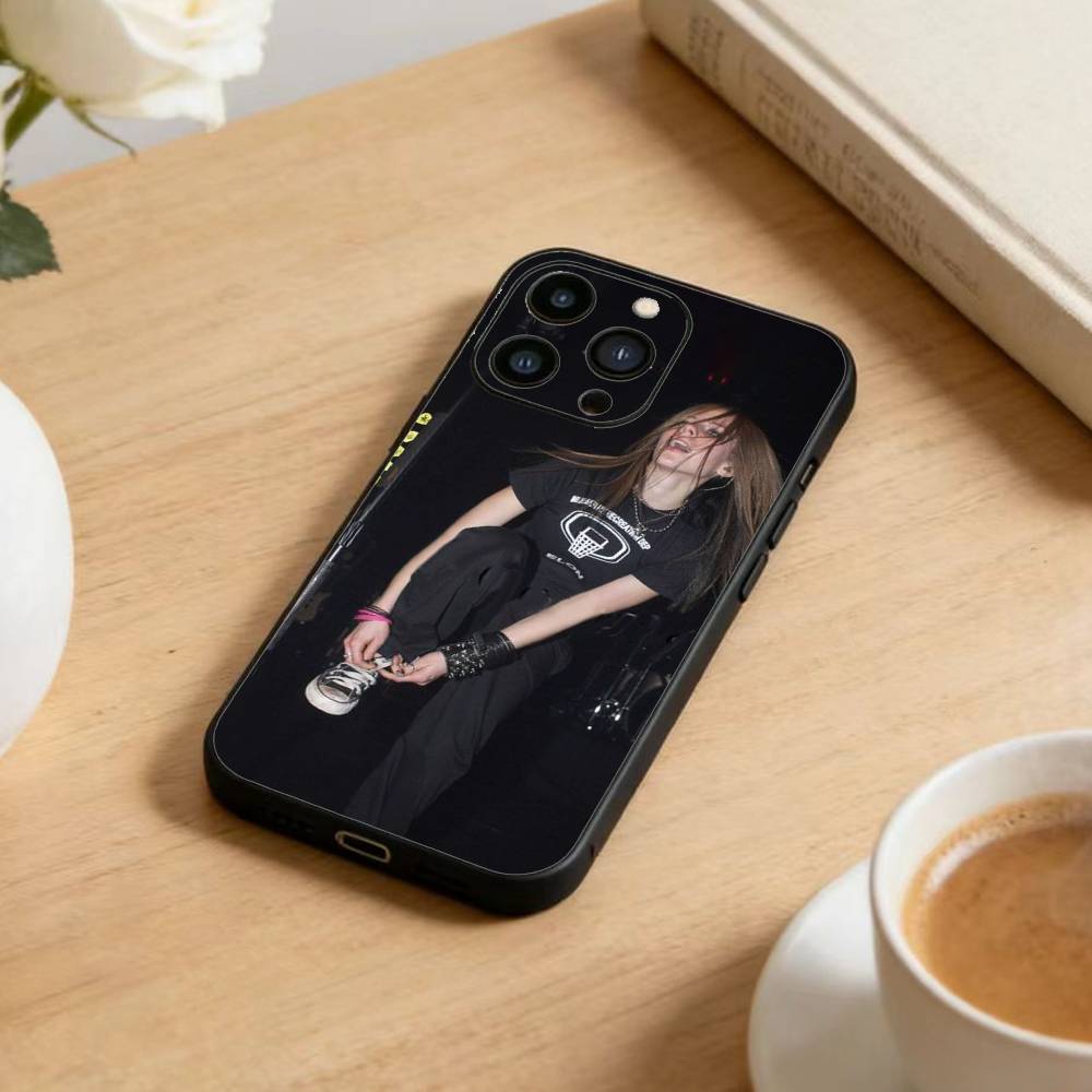 E-Ester Exposito  Phone Case For iPhone 16,15,14,13,12,17,Pro Max,Plus Silicone Black Case