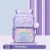 Cute Girls Rainbow Backpacks For Girls 1-6 Grade Cartoon Orthopedic Waterproof Backpack Kindergarten School Bag Mochila Escolar