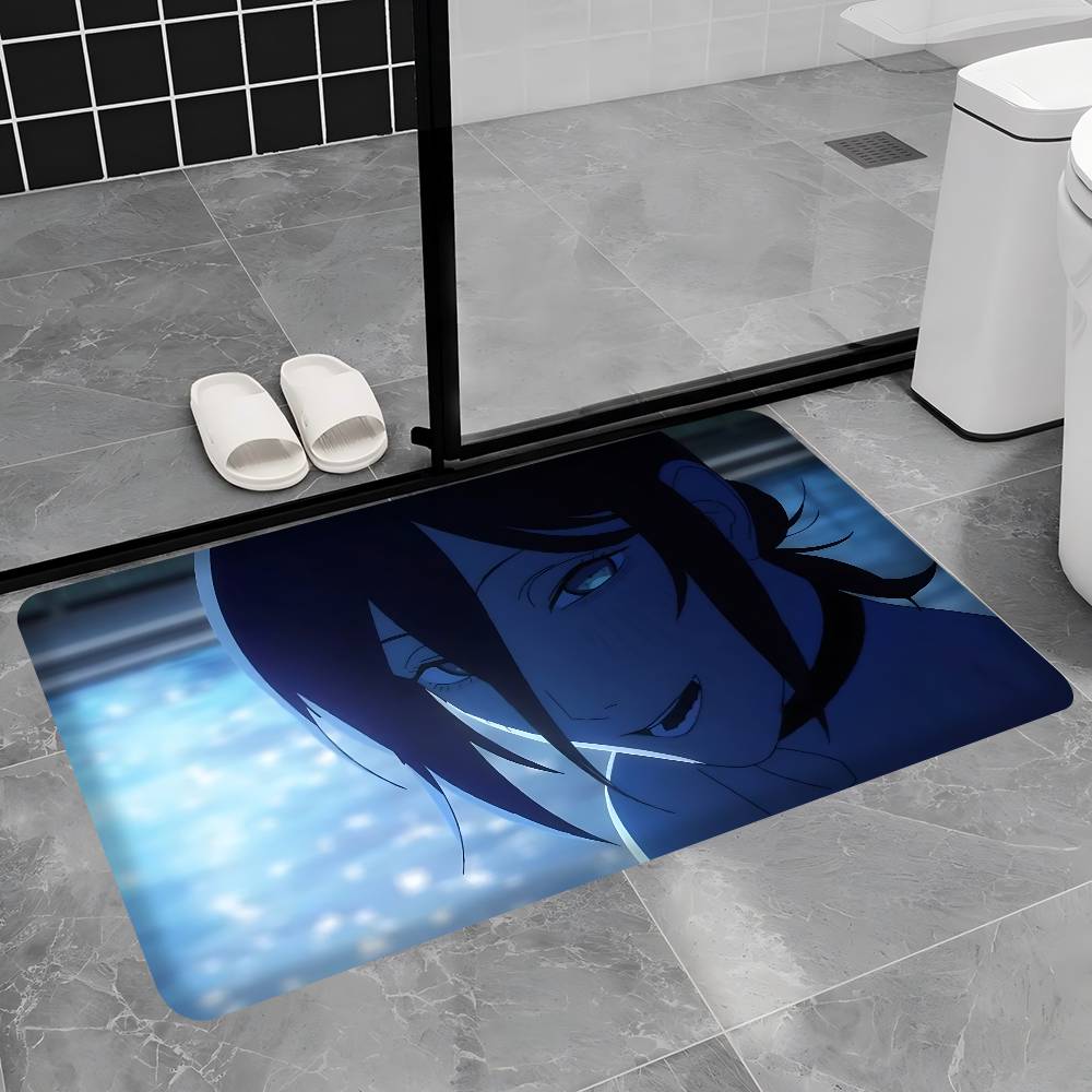 Action Anime Chainsaw Man Reze Arc Bathroom Mat Kids Room Bedroom Decoration Balcony Anti-Slip Doormat Living Room Welcome Rug