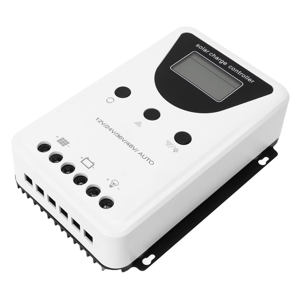 12V 24V 36V 48V PWM Solar PV Controller with LCD Display and Dual USB Ports Solar Charge Controller 100A