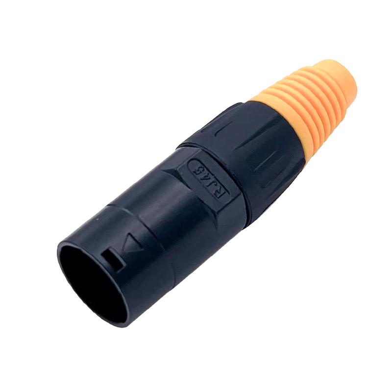 

Industrial Cat 6 Waterproof RJ45 Network Connector Panel Module