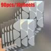 9/27/36/90PCS Forehead Nasolabial Fold Patch Invisible Nasolabial Fold Patch PE Material Forehead and Smile Pattern Transparent