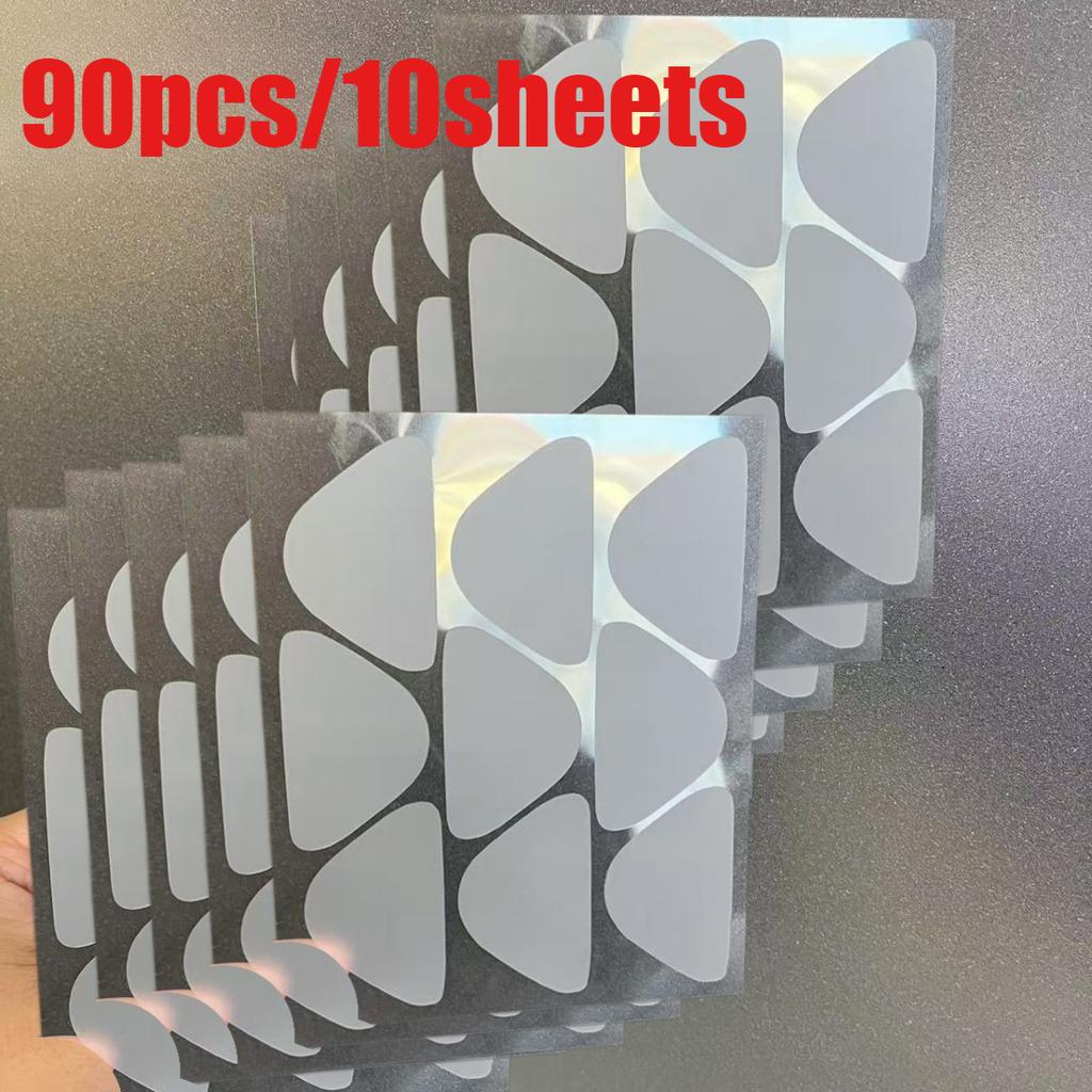 9/27/36/90PCS Forehead Nasolabial Fold Patch Invisible Nasolabial Fold Patch PE Material Forehead and Smile Pattern Transparent
