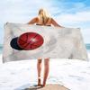 Basketball Serie Strandurlaub Strandtuch Schwimmbad Badetuch Mikrofaser Sporttuch