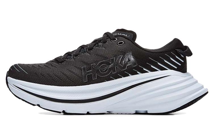 HOKA ONE ONE Bondi X Black White Women s 1113513-BWHT 37