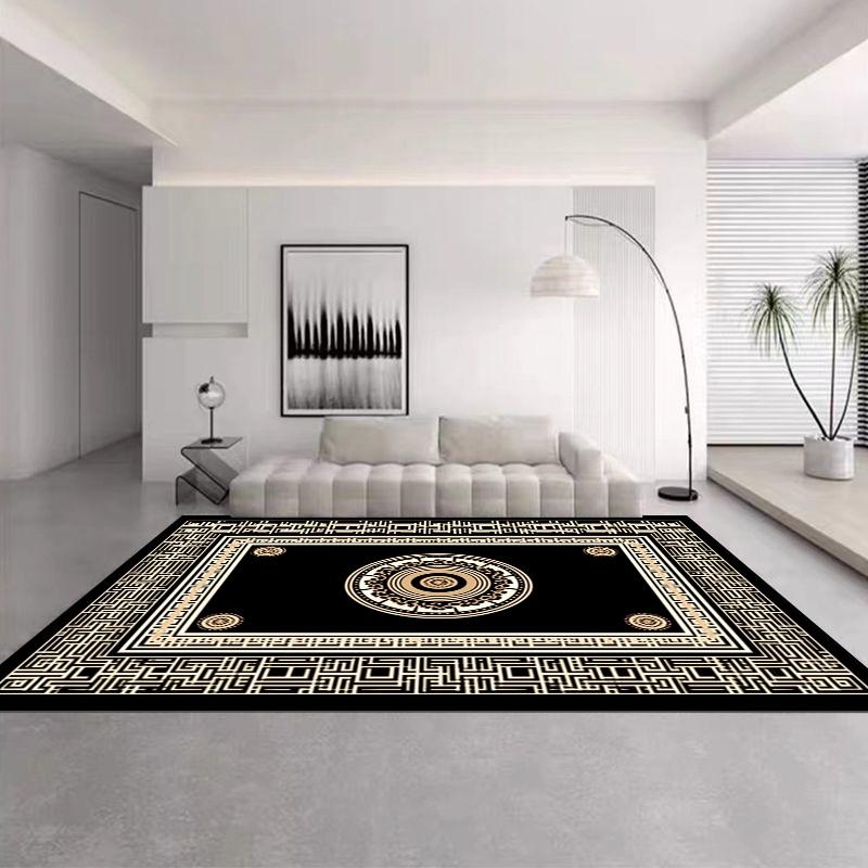 Modern Light Luxury Living Room Rugs Bedroom Nordic Style Decoration Carpet Washable Cloakroom Lounge Mat Non-slip 160x200cm