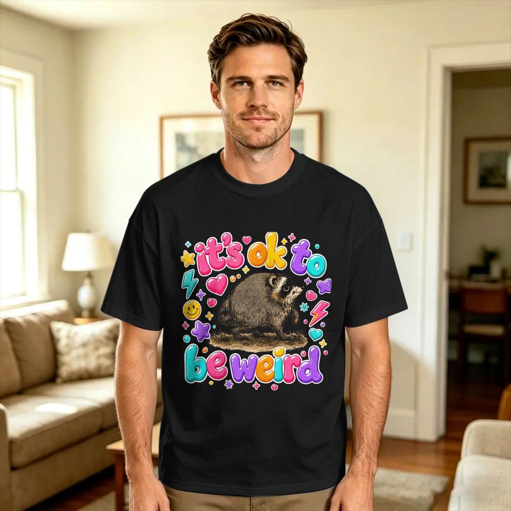 Unisex Unisex Tshirt I Love Jimothy Cute Trendy Racoon T Shirts Harajuku Summer Tees Vintage Cotton Clothing Gift Idea