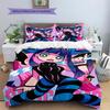 Stocking Pattern Bedding Home Decoration Birthday & Festival Gift (1 * duvet cover + 2 * pillowcase, without core)