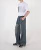 UMM One-Pleat Point Wide Half-Waist Denim Pants 4 Colors