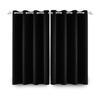 Solid Color Curtains Simple Style Window Can Be Bedroom Living Room Interior Curtain Blackout Polyester Ideal For Area