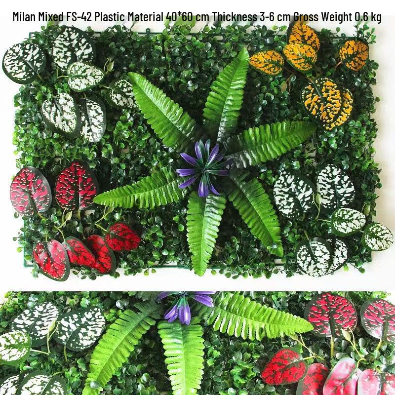 Künstliche Blumenwand für die Dekoration von Einkaufszentren im Freien