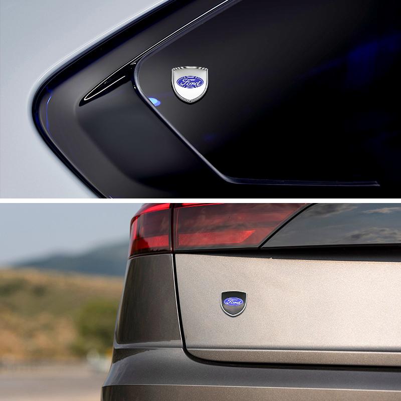 3D Metal Emblem Badge Sticker Decal Auto Accessory For Ford Focus Mondeo CXVKJS8 Kuga Escort Mustang Explorer Fiesta MK7 Edge 2 4 MK2