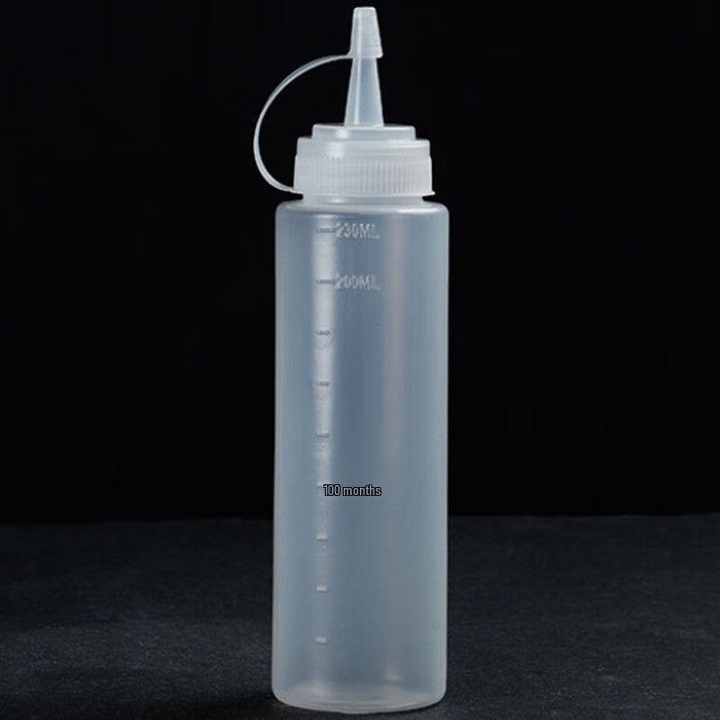 Plastic Squeeze Bottle Condiment Dispenser 230ml