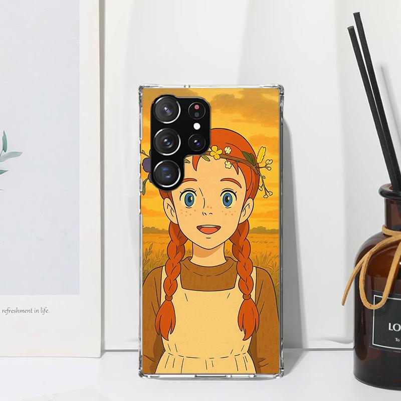 A-Anne Of Green Gables Shirley Phone Case For Samsung Galaxy S26 S25 Edge S24 FE S23 S22 Ultra S21 Plus S20 + Art Fundas Back Co