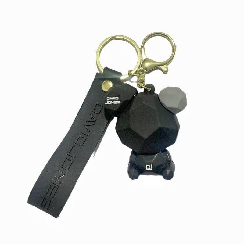 SPACEXPERT Faceted Bear Keychain