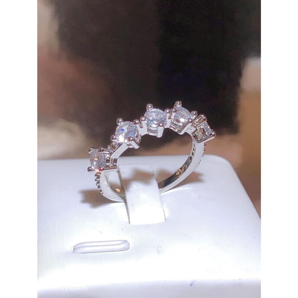 New Light Luxury Zircon Niche Design Square Diamond Cool Style Exquisite Ring Ring